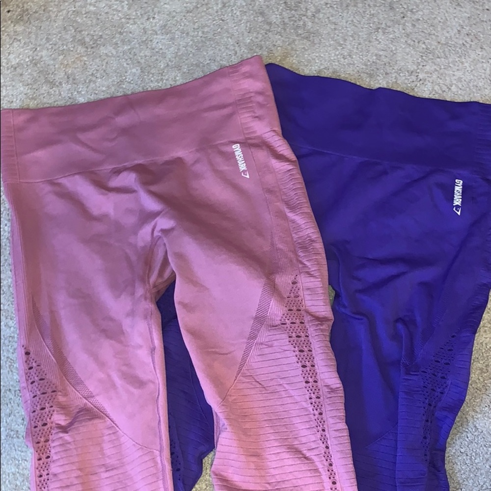 Energy + Seamless Gymshark tights bundle